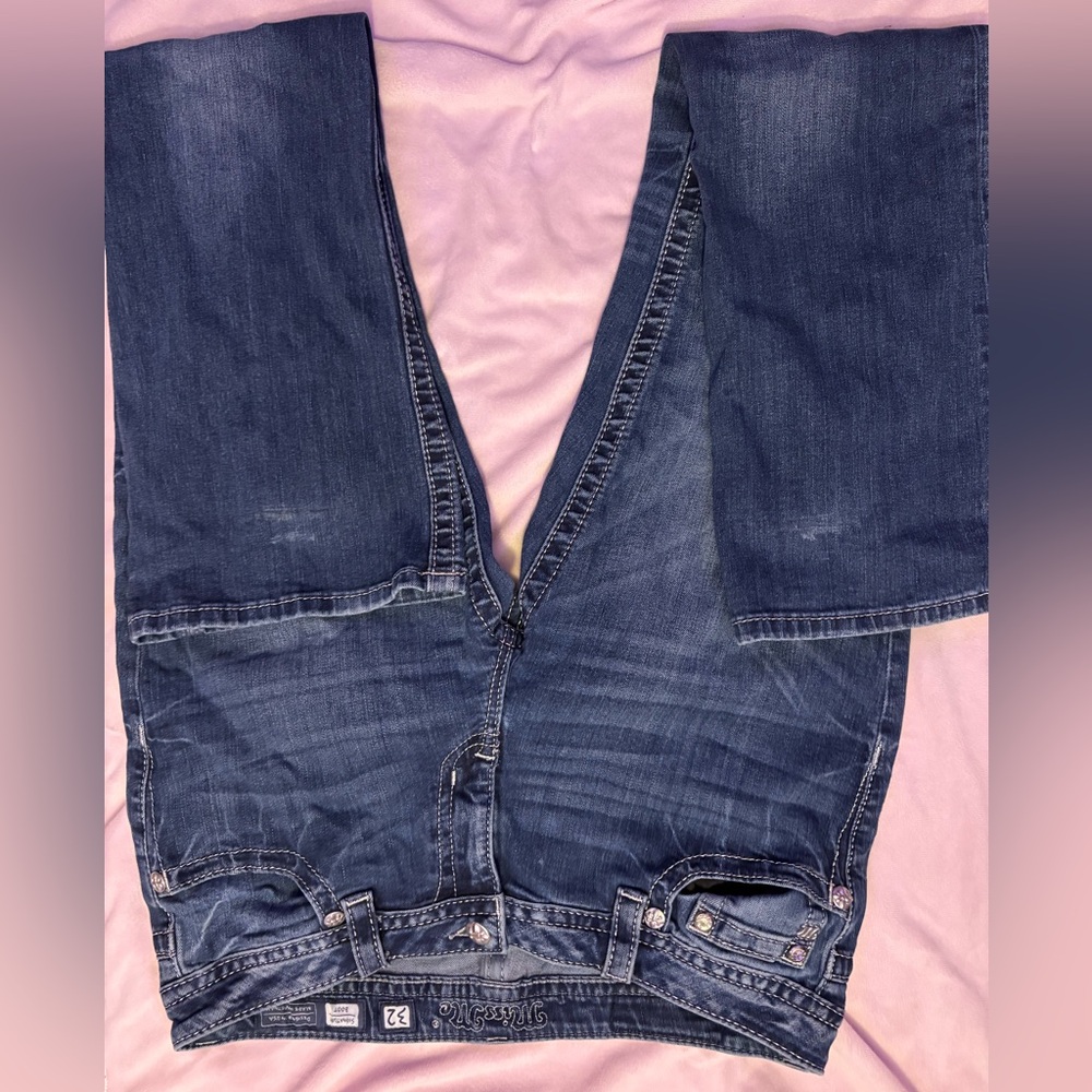 Miss Me Blue Boot Cut Jeans with Classic Style